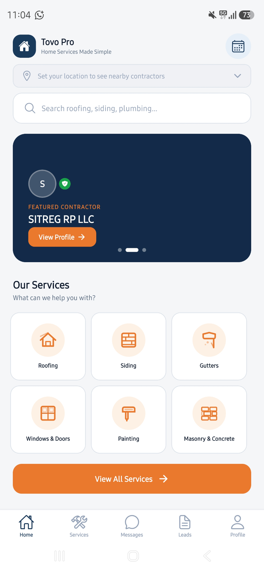 Tovo Pro app